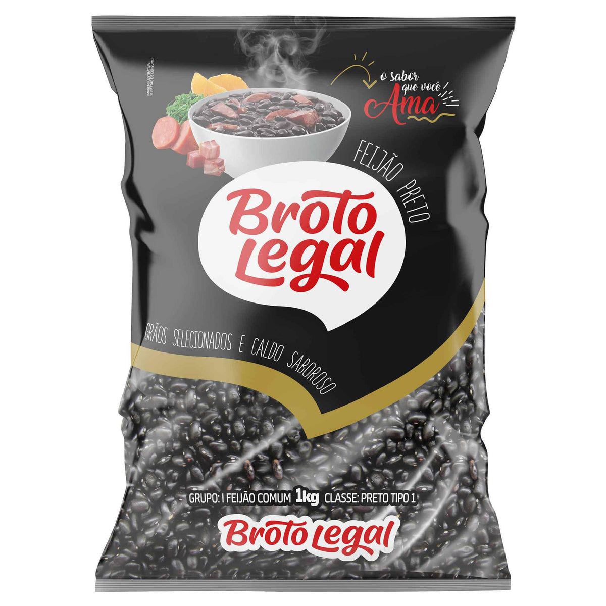 Feijão Carioca Broto Legal 1kg