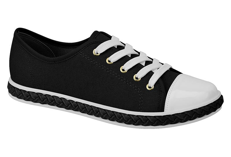 Black Tennis (BEIRA RIO)  -  FINAL SALE