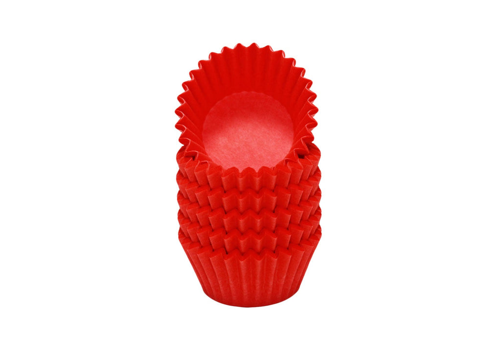 Candy cups, easy peel - Size 4 - Red | Ultrafest