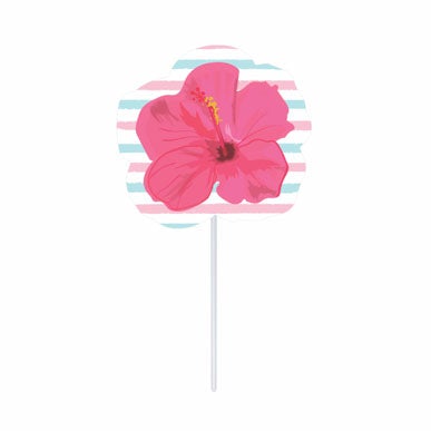 Cupcake toppers - Flower - 10 pcs | Duster Festas