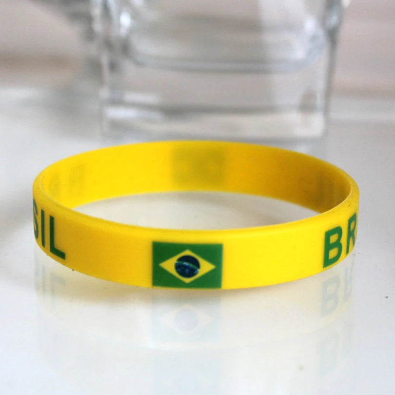 Pulseira Brasil Silicone – Brazilian Market