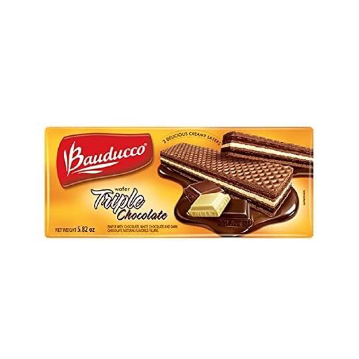 Biscoito Wafer Bauducco Chocolate 140g