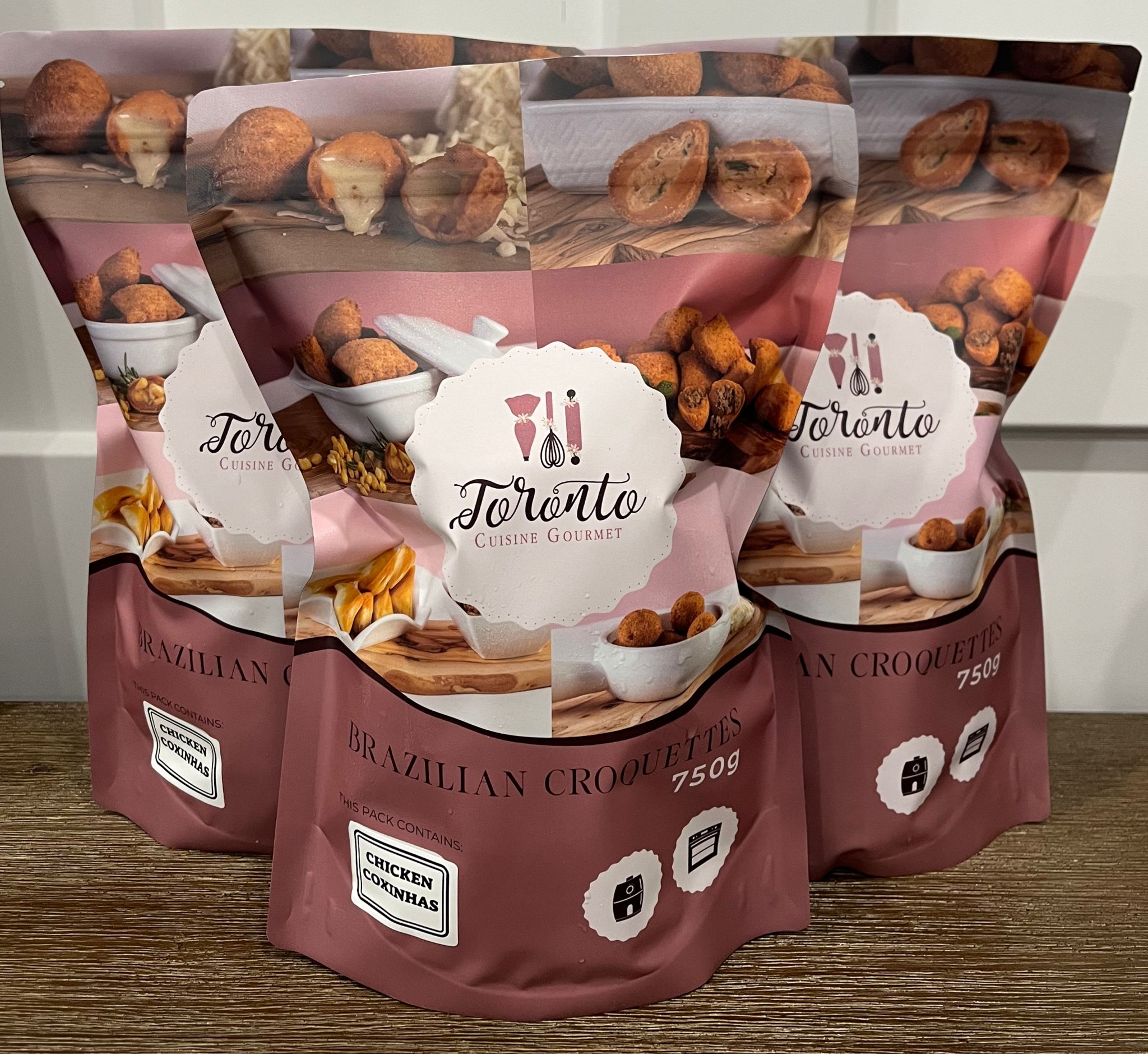 Salgadinhos Fritos e Congelados 450g  (TORONTO CUISINE GOURMET)