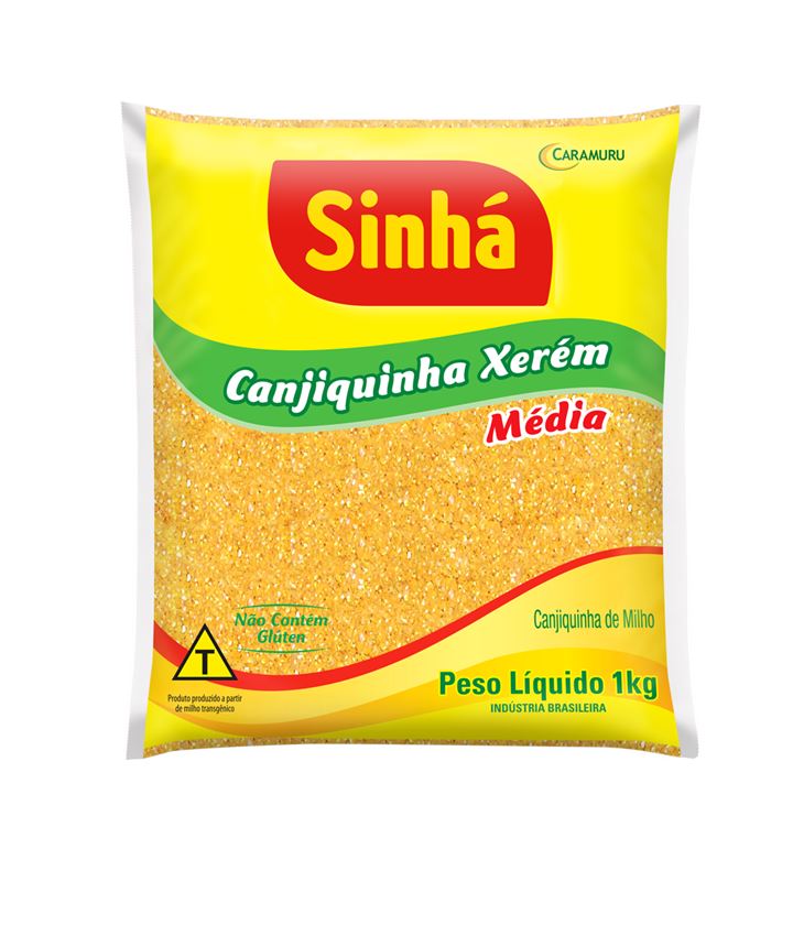Canjiquinha de Milho XERÉM 500g (SINHA) - FINAL SALE B.B. 08/MAY/26 - VENCIDO