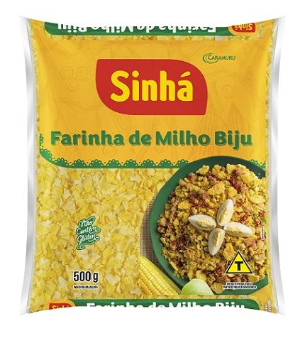 Farinha Bijú de MILHO 500g (SINHA)