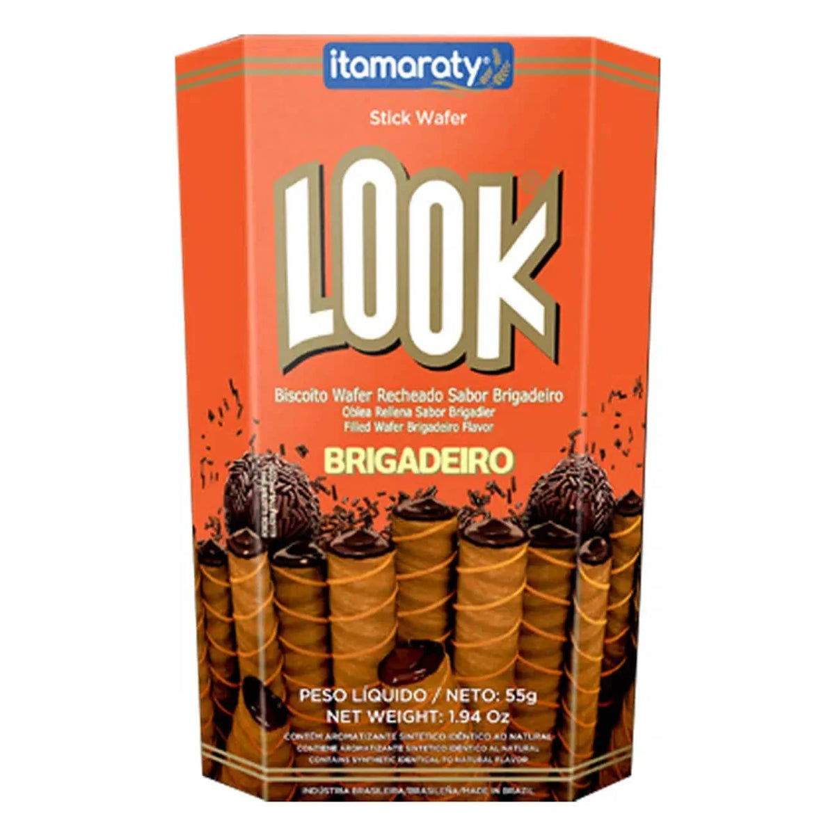 Wafer Recheado LOOK (ITAMARATY)