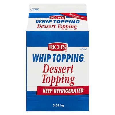 Whip Topping - DESSERT TOPPING 3.63Kg (RICHS)