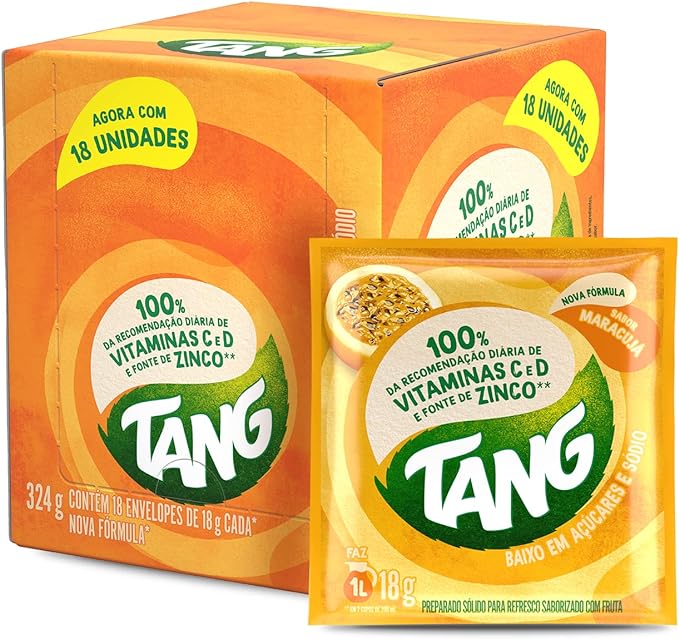 Sucos Tang Fonte de Zinco 18g (TANG)