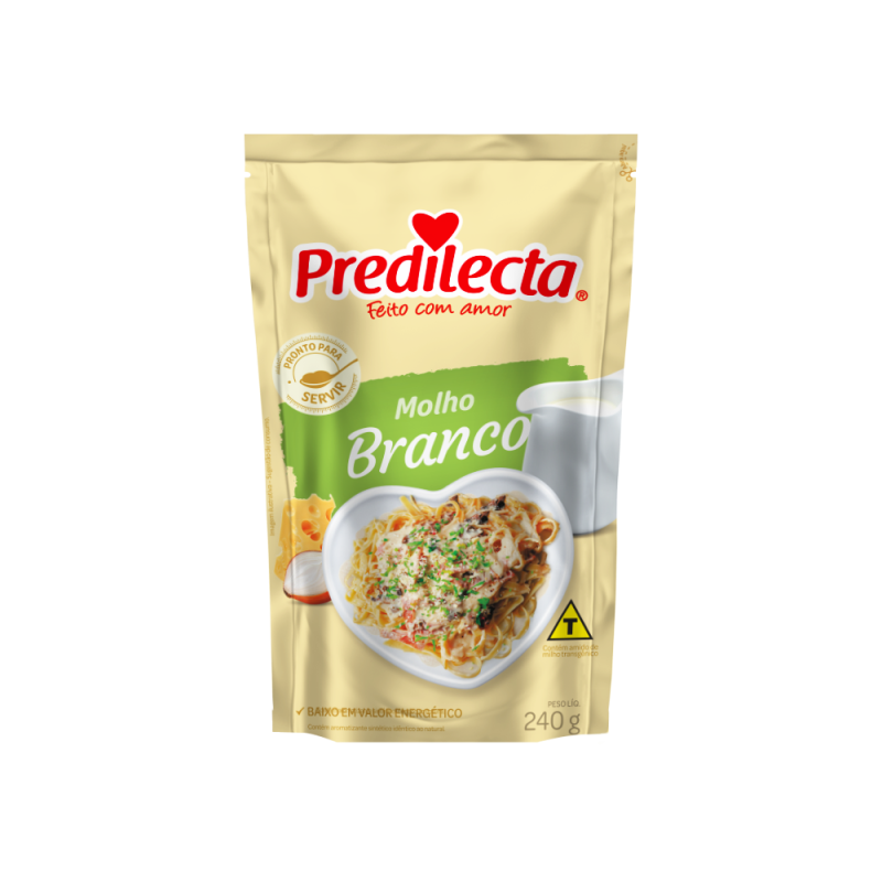 Molhos Prontos 240G (PREDILECTA)- B.B: 30/June/2025 -  FINAL SALE