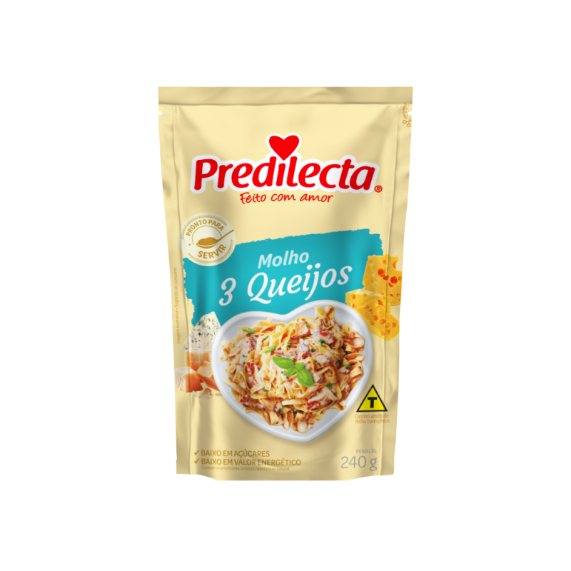 Molhos Brancos Prontos 240G (PREDILECTA)