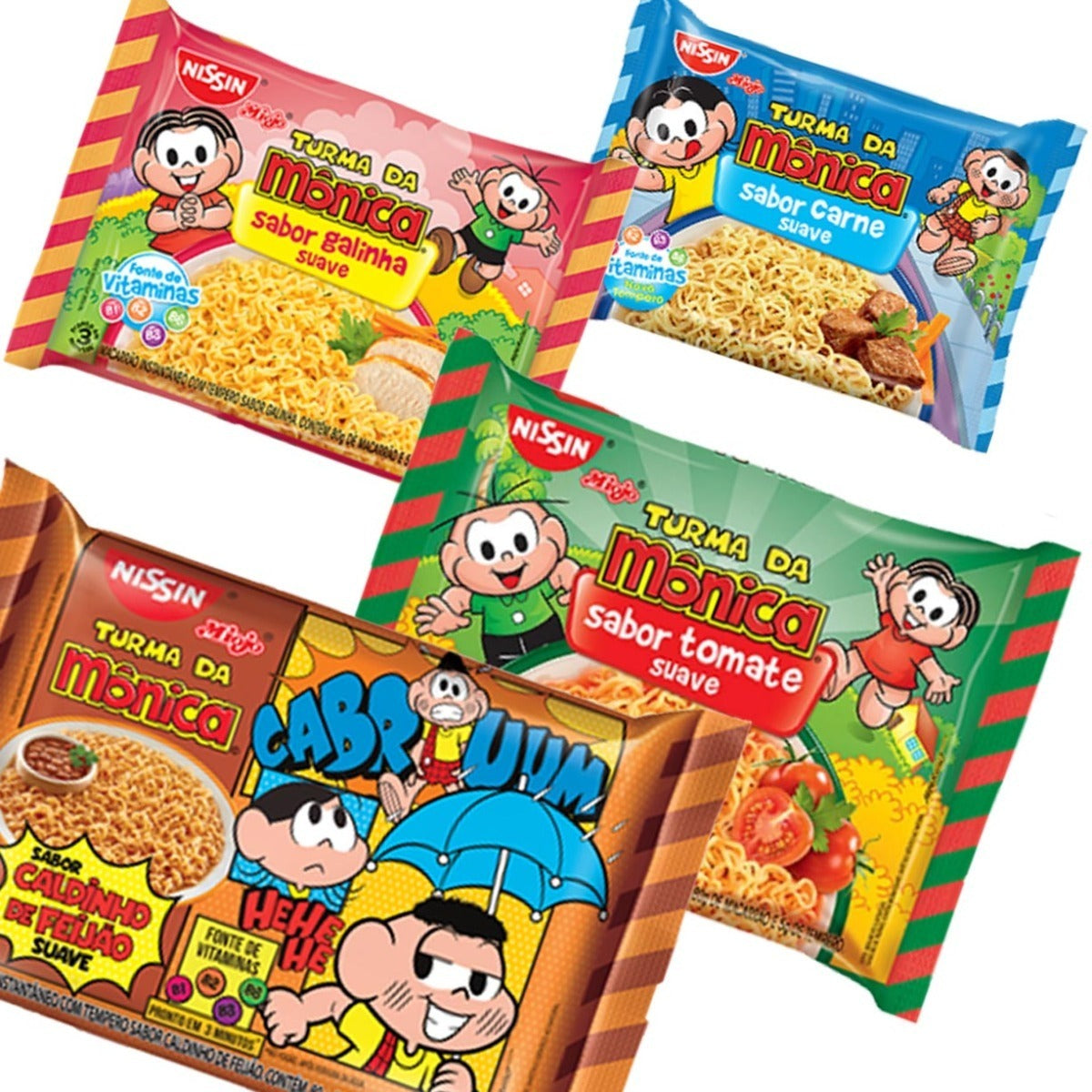 Miojo Turma da Monica 80g (NISSIN)