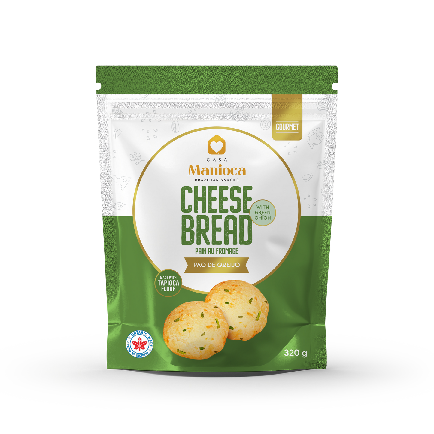 Pão de Queijo 320g  (CASA MANIOCA)