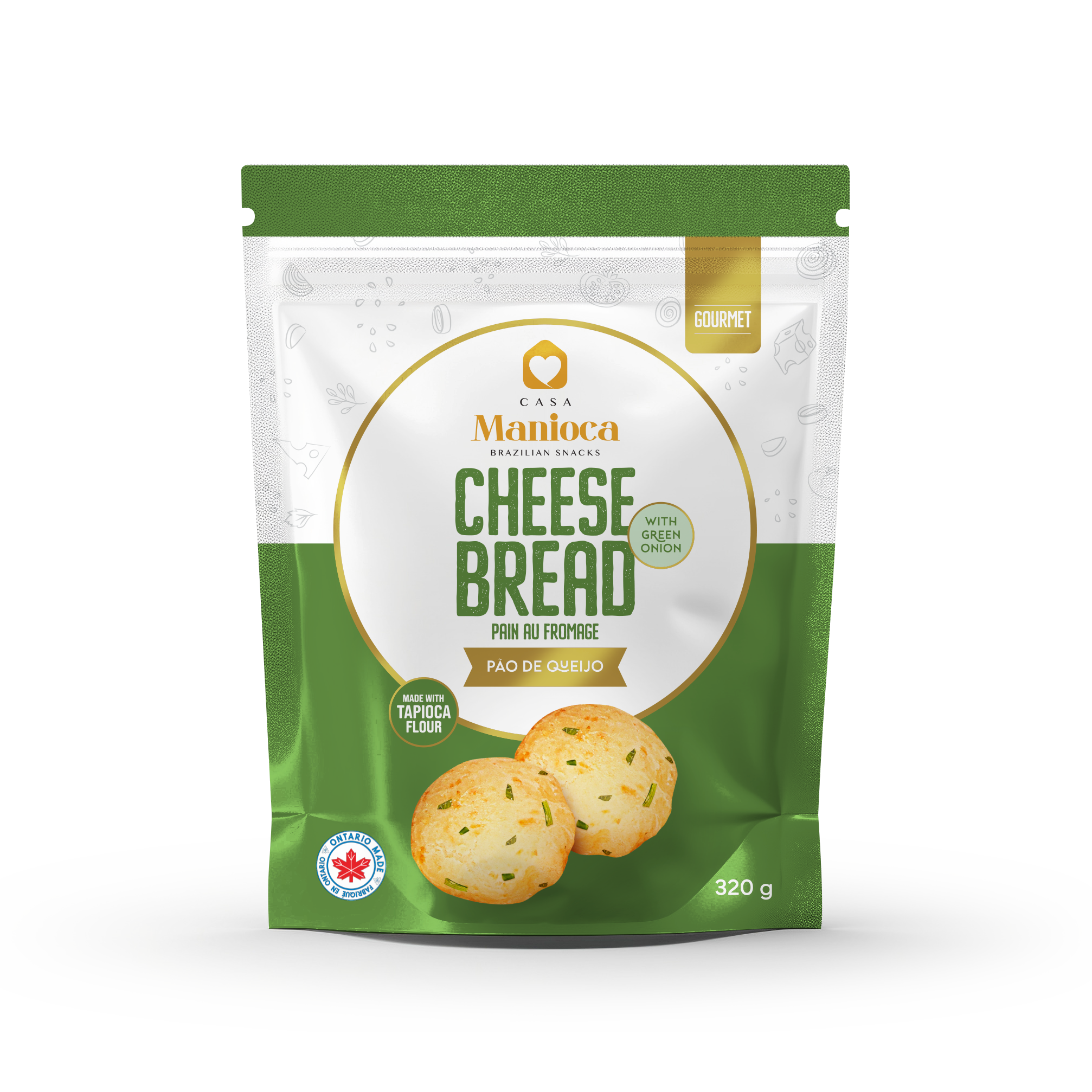 Pão de Queijo 320g  (CASA MANIOCA)