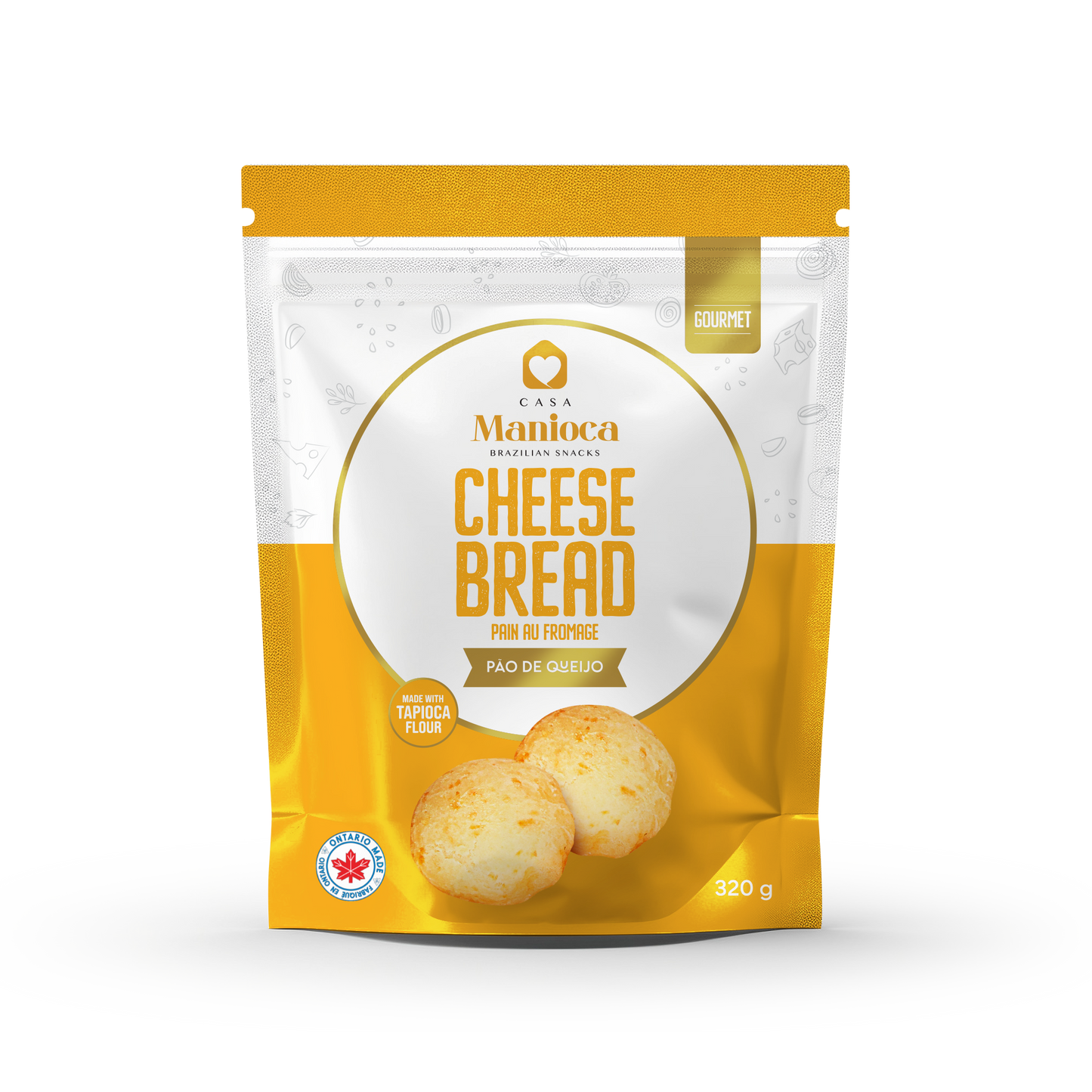 Pão de Queijo 320g  (CASA MANIOCA)