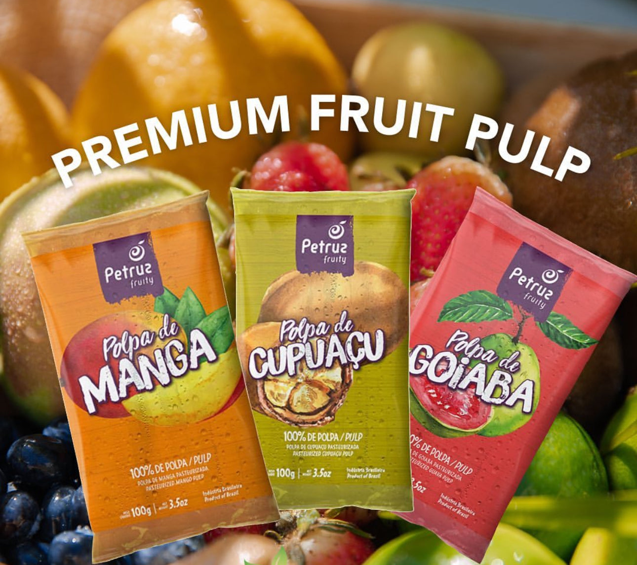 Polpa Congelada de Fruta 400g (PETRUZ)