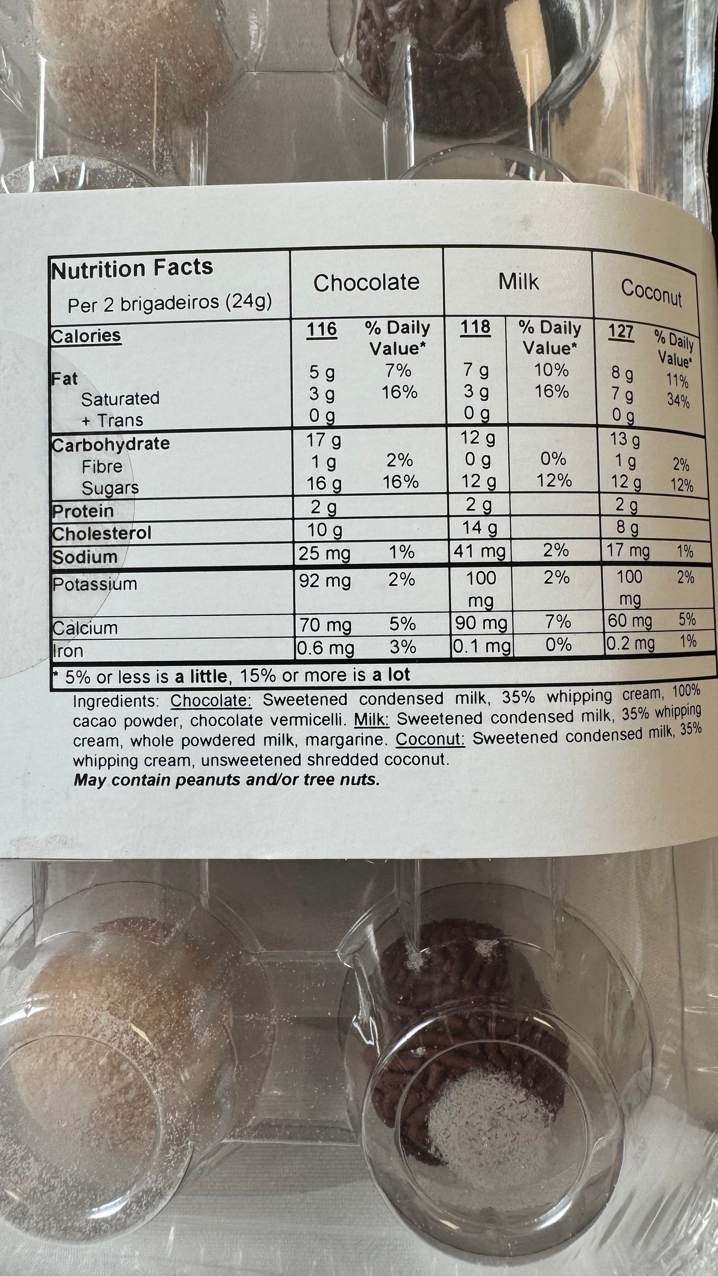 Caixa de Brigadeiros Diversos Congelado - 12 unids. (SOPHIE'S SWEETS)