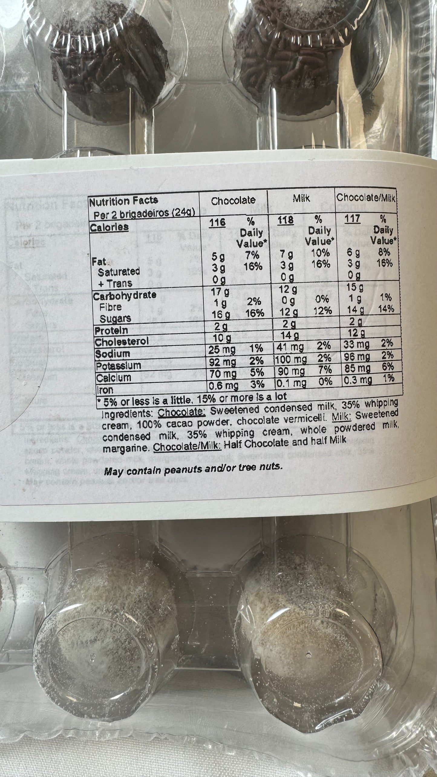 Caixa de Brigadeiros Diversos Congelado - 12 unids. (SOPHIE'S SWEETS)