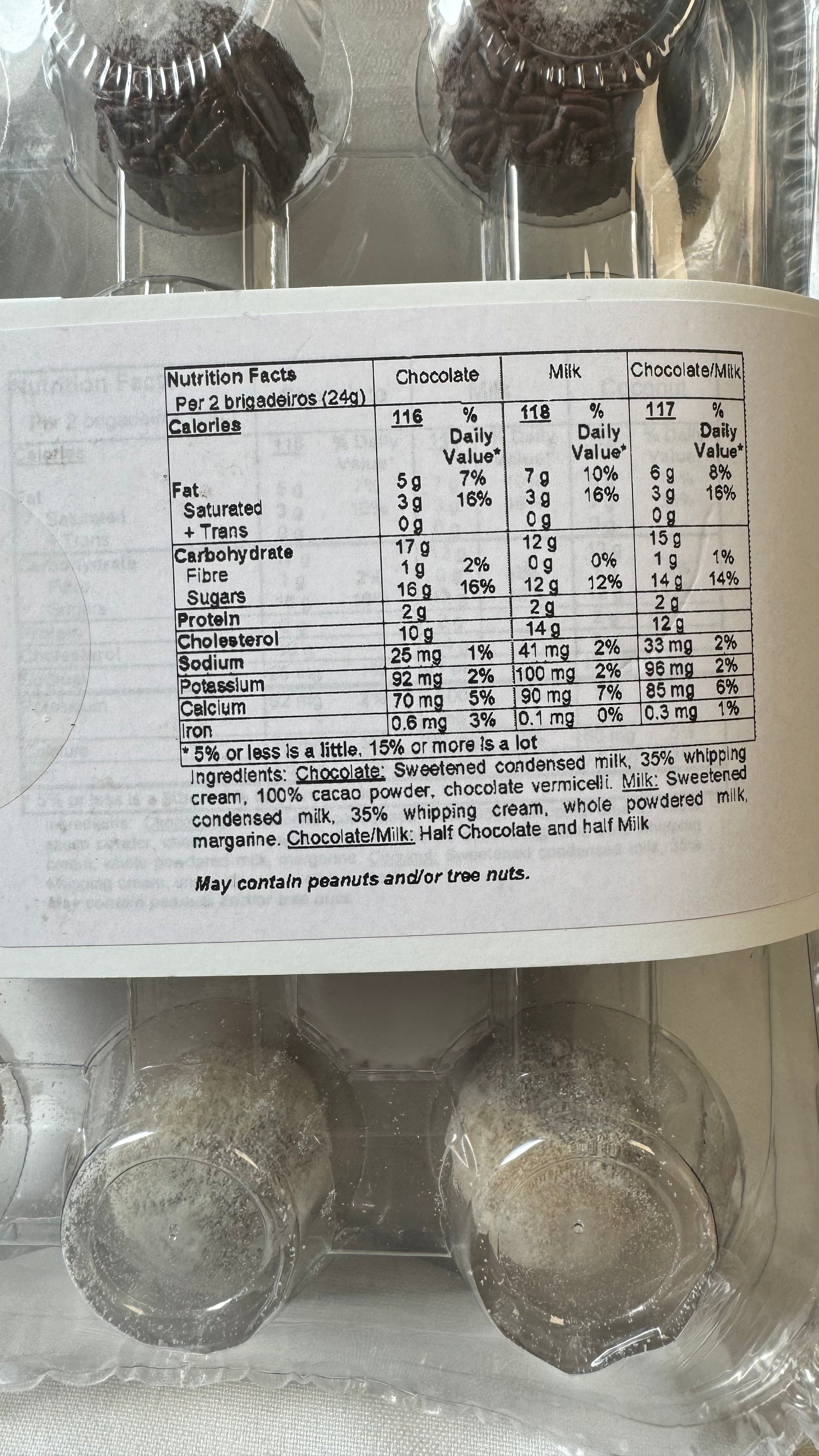 Caixa de Brigadeiros Diversos Congelado - 12 unids. (SOPHIE'S SWEETS)