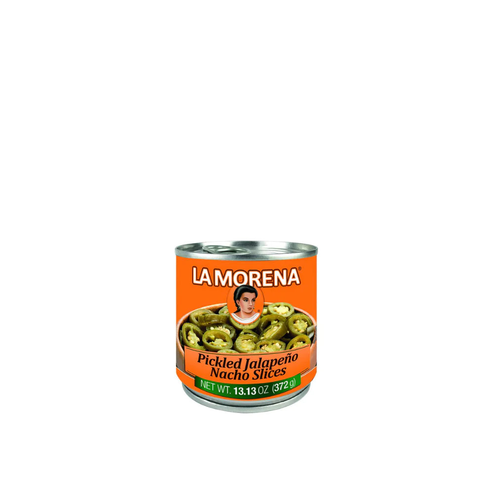 Pickled Jalapeño Nacho Slices 372gr (LA MORENA)