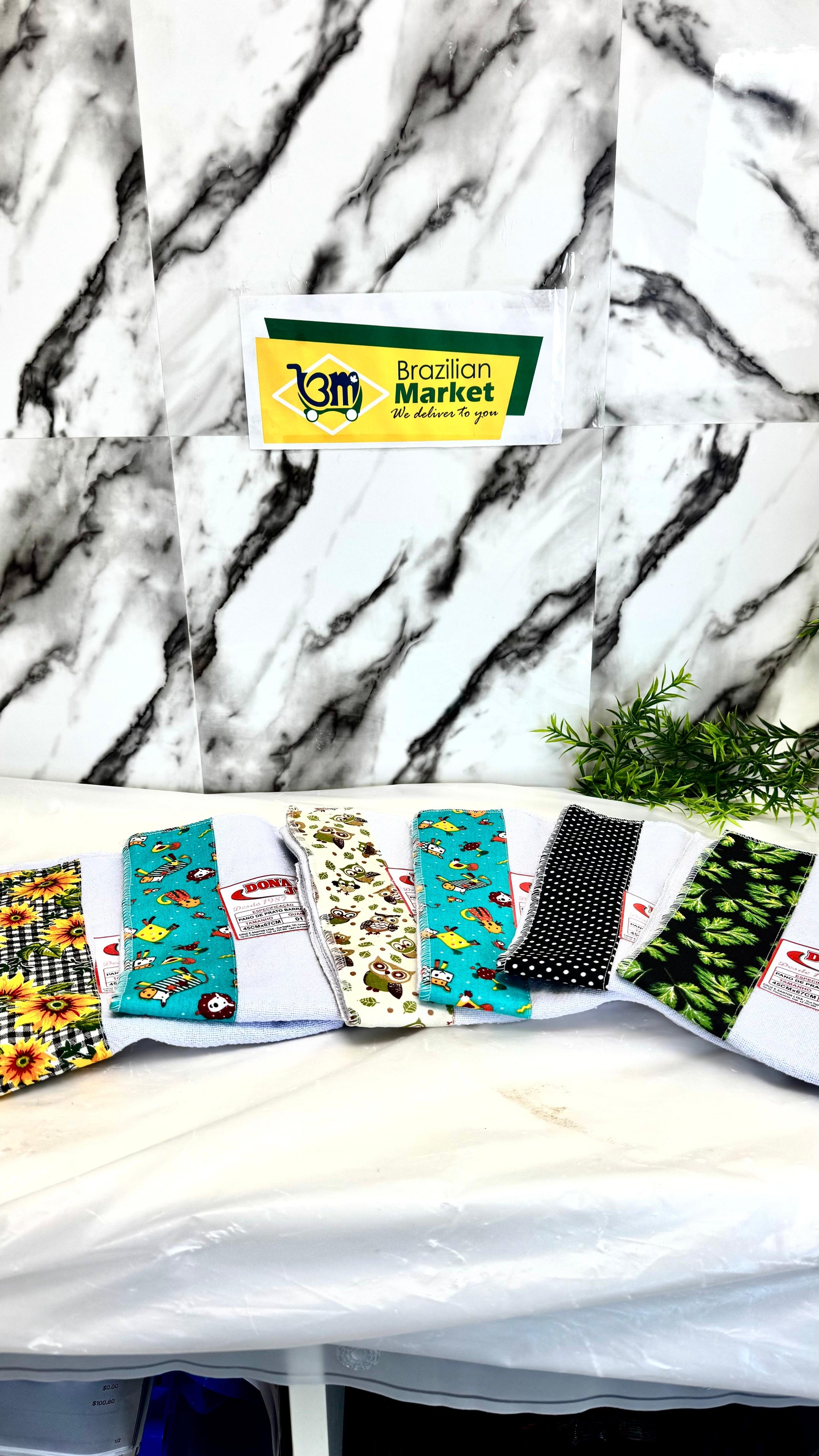 Pano de Prato 100% Algodão (DONA JULIA)