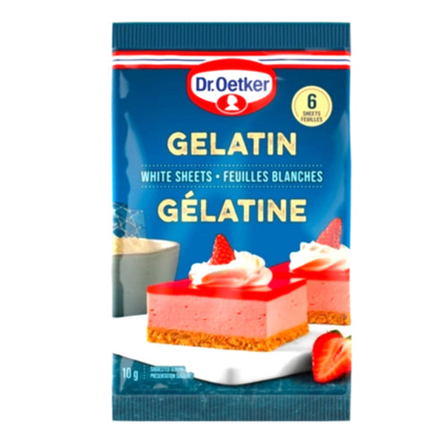 Folha de Gelatina Incolor (DR OETKER)