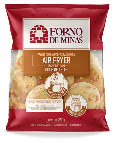 Pão de Queijo Recheado (FORNO DE MINAS) - B.B: 16/Oct/24 - FINAL SALE