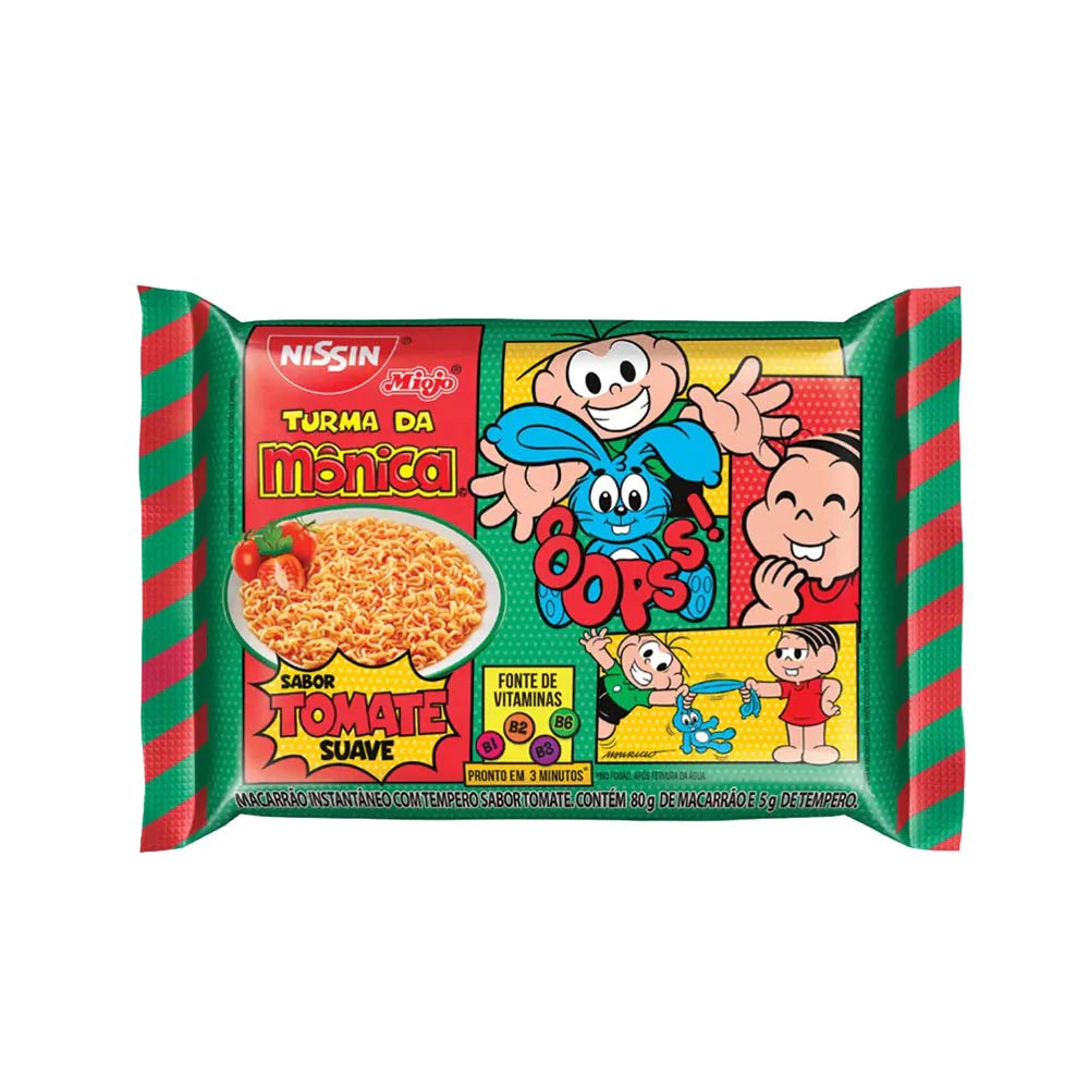 Miojo Turma da Monica 80g (NISSIN)