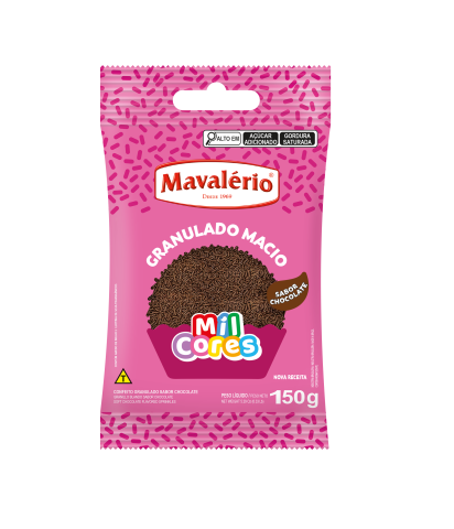 Granulado TRADICIONAL de Chocolate para Brigadeiro  (MAVALERIO)