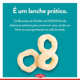 Biscoito Polvilho Argolas Parmesão 150g (NAZINHA)