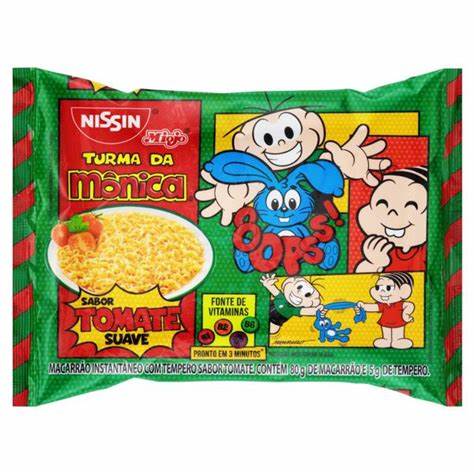 Miojo Turma da Monica 80g (NISSIN)