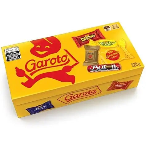 Caixa de Bombom Sortidos 220g (GAROTO)