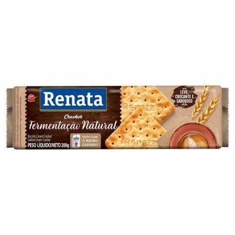 Bolacha Cracker Fermentação Natural 170g (RENATA)