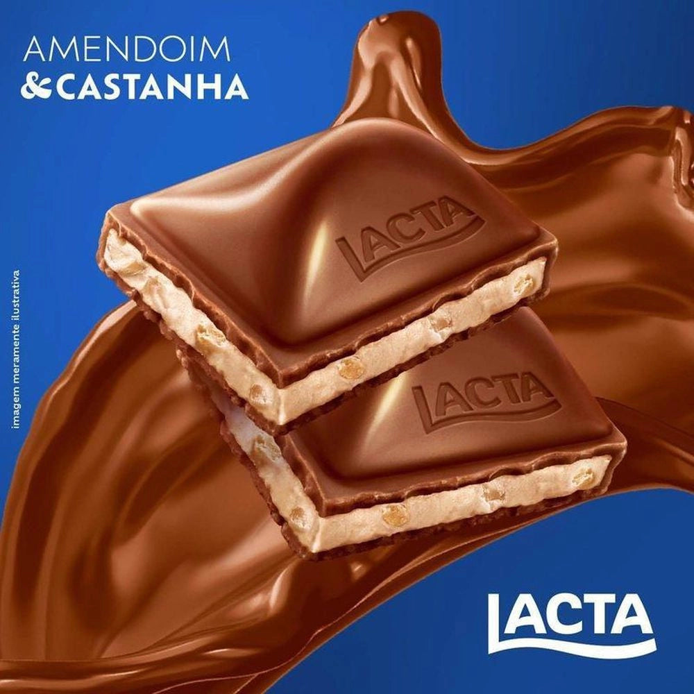 Barra de chocolate SONHO DE VALSA (LACTA)