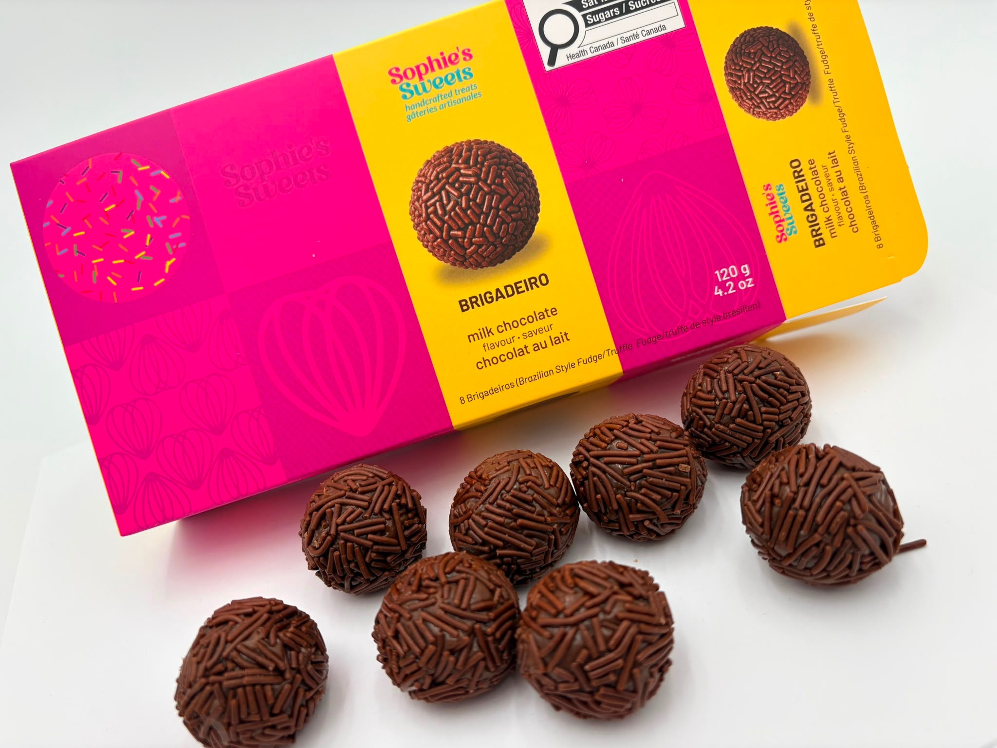 Caixa de Brigadeiros Diversos Congelado - 08 unids. (SOPHIE'S SWEETS)