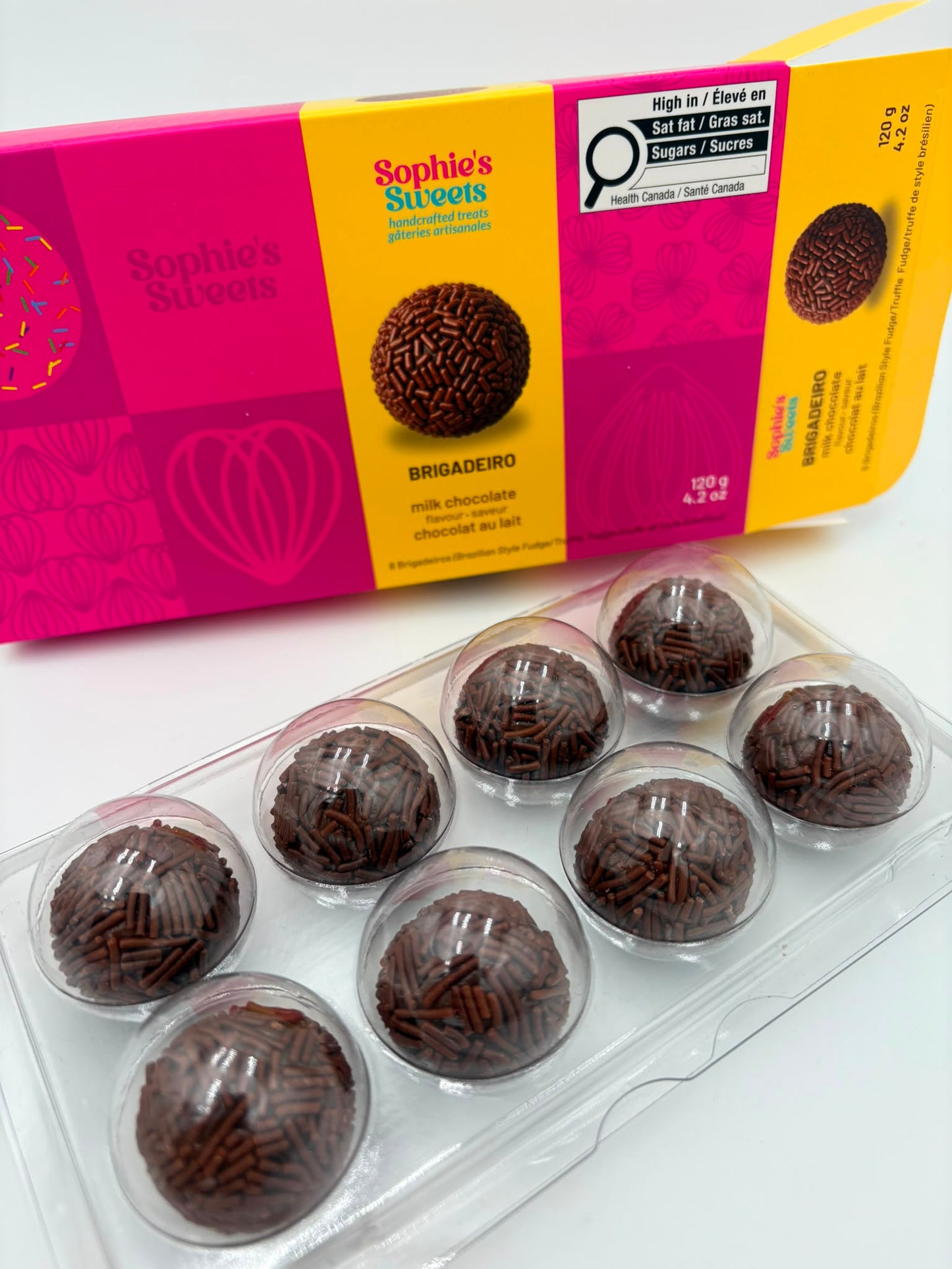 Caixa de Brigadeiros Diversos Congelado - 08 unids. (SOPHIE'S SWEETS)