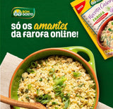 Farofa Temperada 300g (BOM GOSTO)
