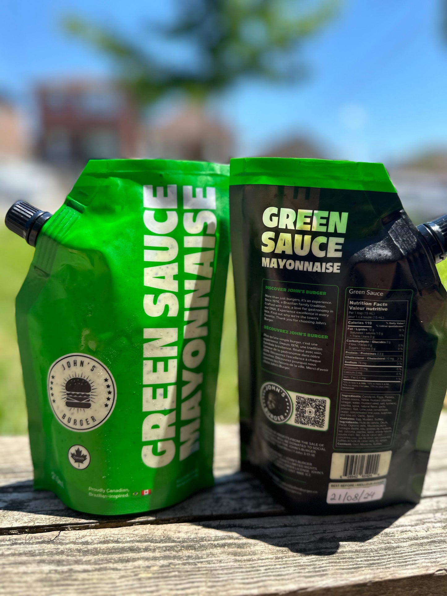 Maionese Verde Caseira (JOHN'S BURGER)