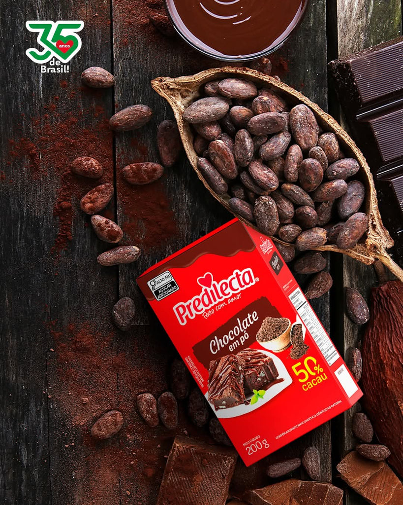 Chocolate 50% em Pó Soluvel (PREDILECTA) - B.B: Oct/2025