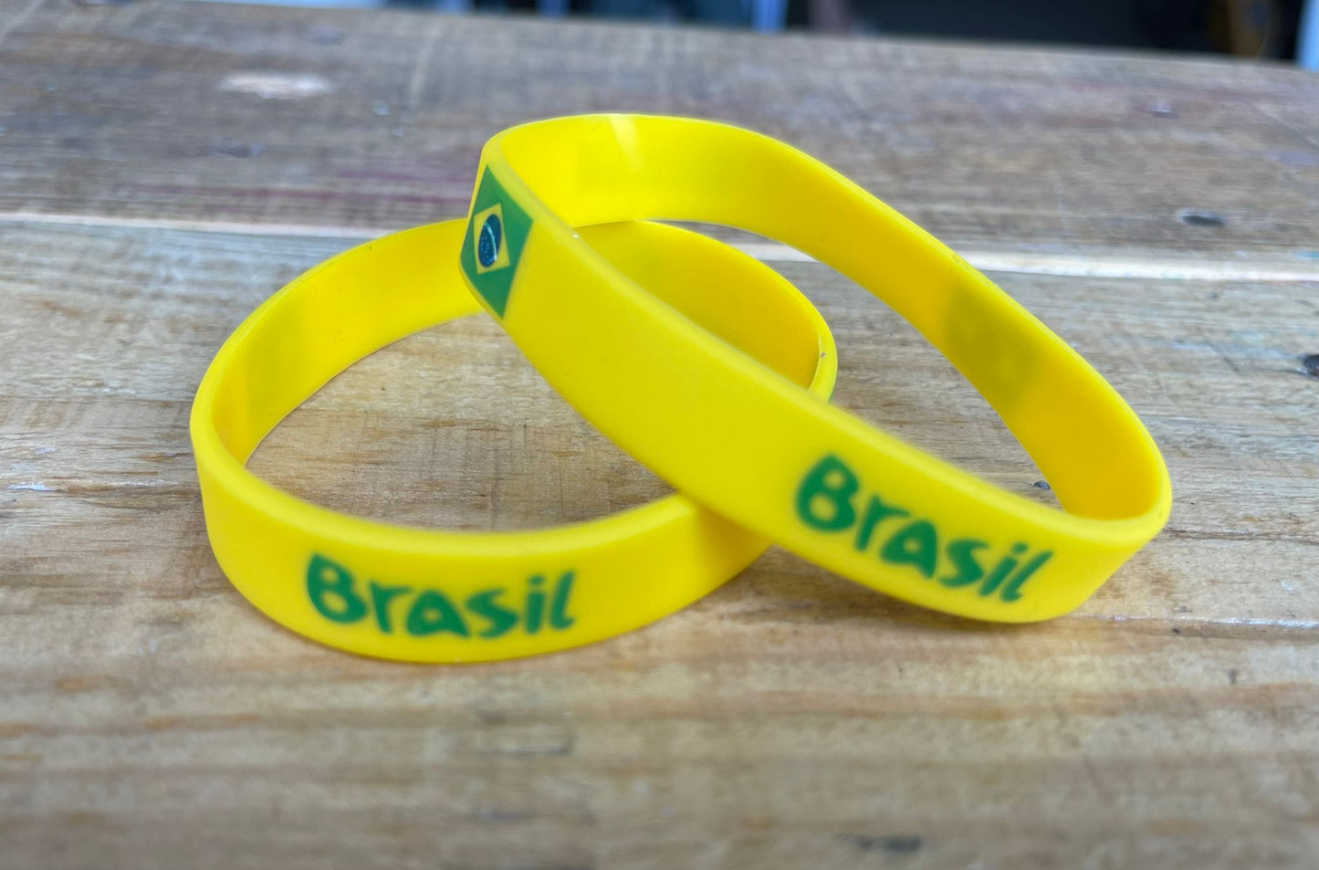 Pulseira Brasil Silicone