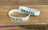 Pulseira Brasil Silicone