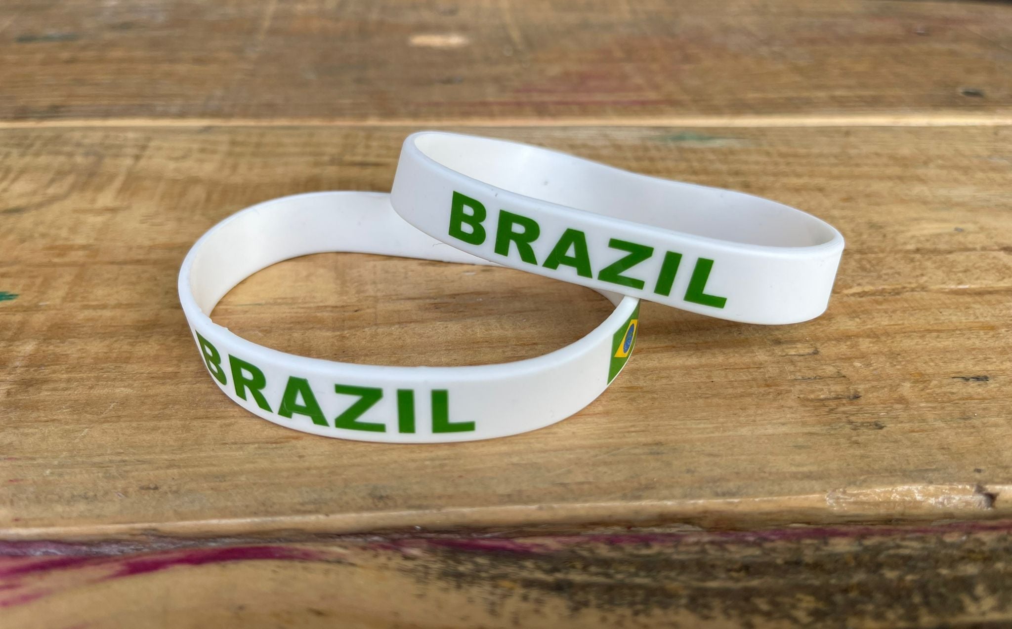 Pulseira Brasil Silicone