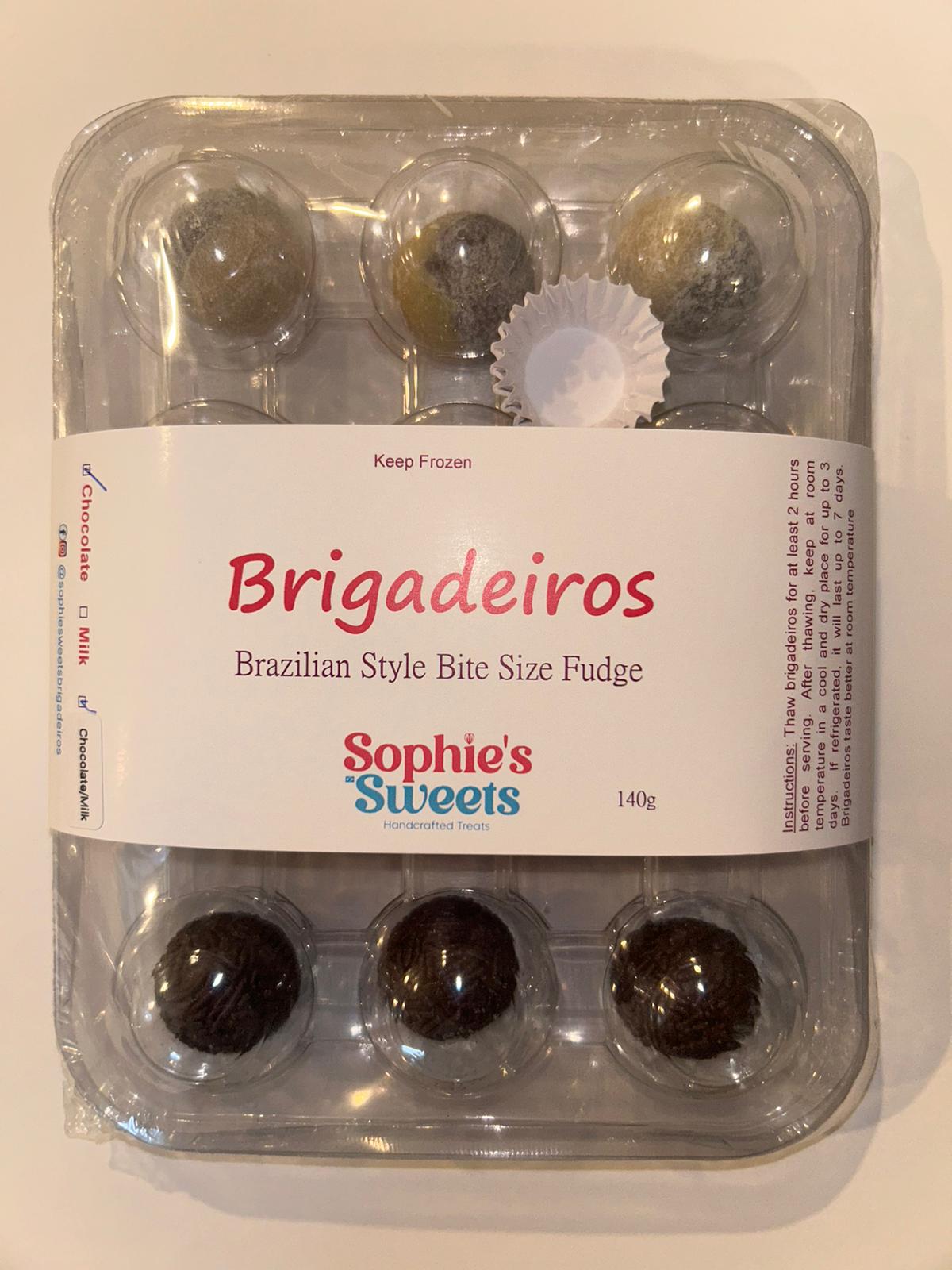 Caixa de Brigadeiros Diversos Congelado - 12 unids. (SOPHIE'S SWEETS)