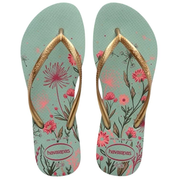 Slim Organic Flip Flops (HAVAIANAS)