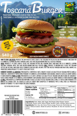 Toscana Burguer - 4 units (PETI'S DELI) - B.B: 13/March/2026