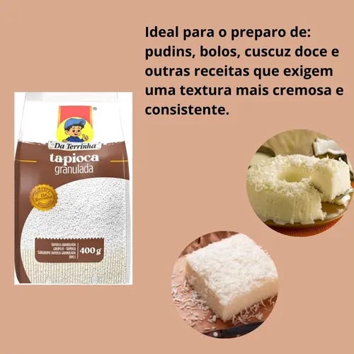 Tapioca Granulada (DA TERRINHA)