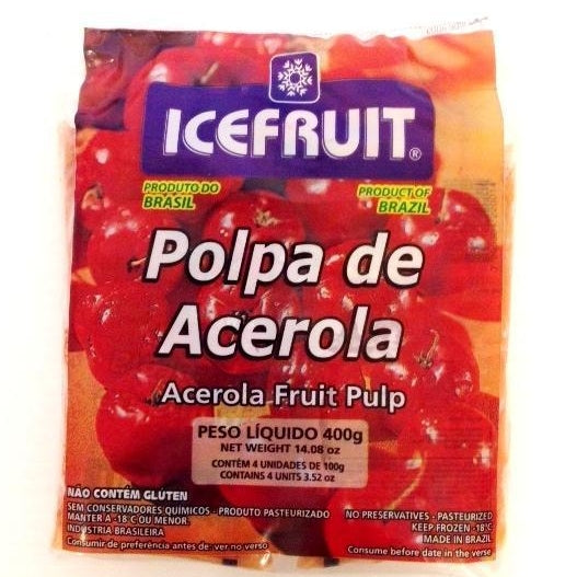 Polpa de Fruta Congelada 400g (ICEFRUIT)