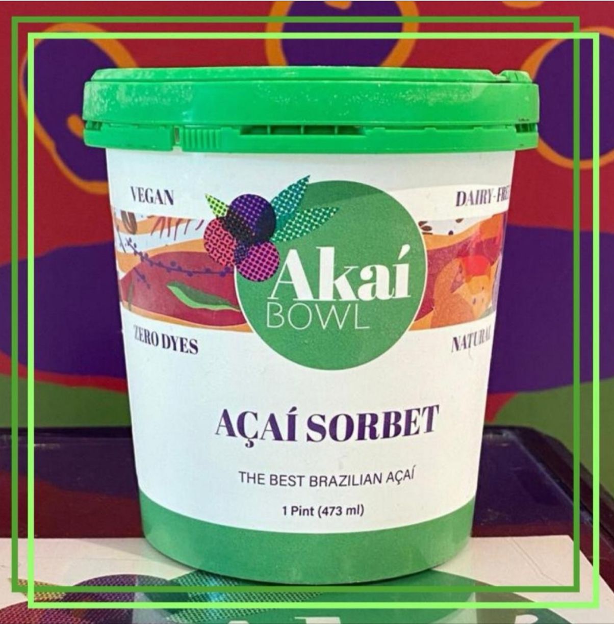 Sorbet de Açai 473g (AKAI) - B.B: 24/FEB/2026