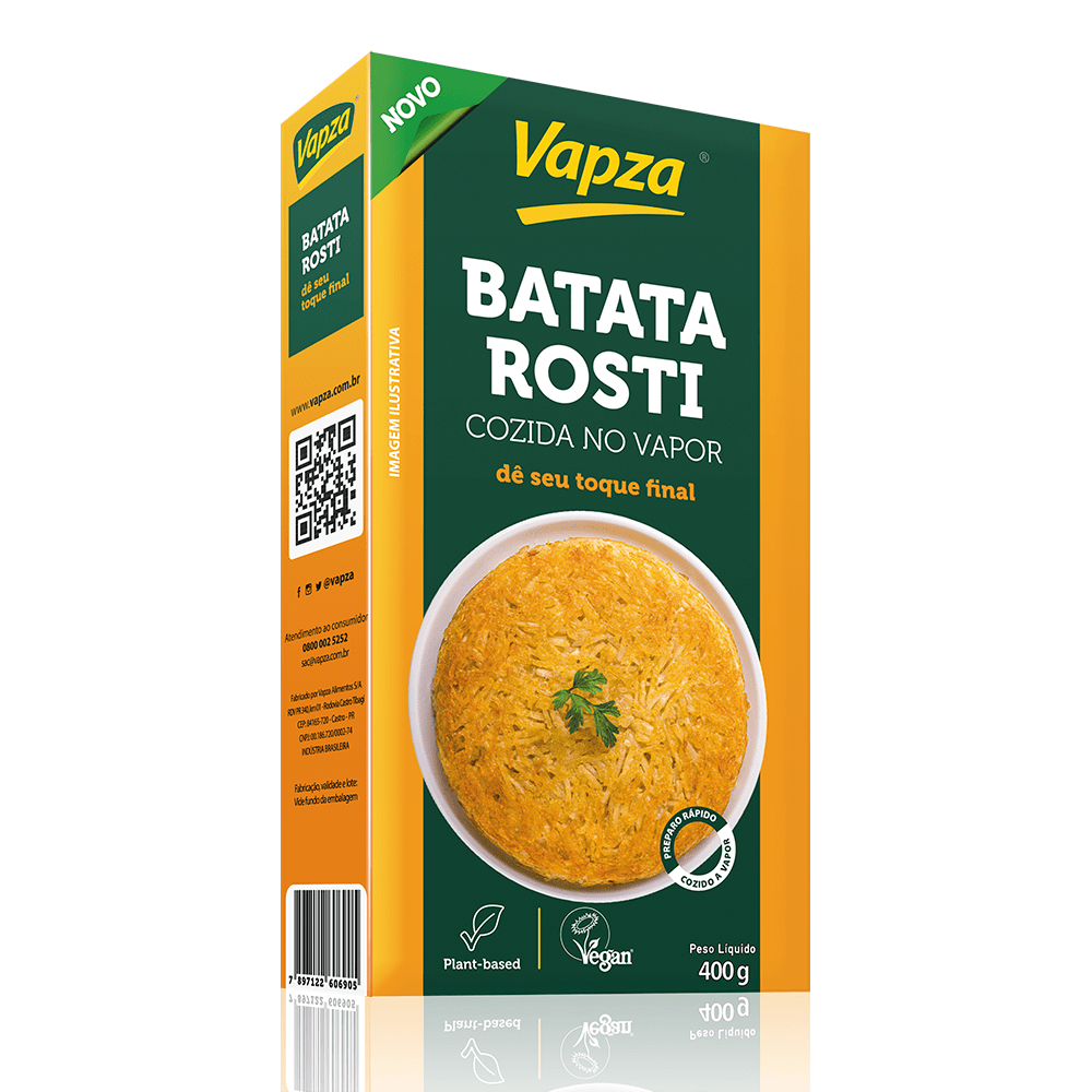 Batata Rosti - Cozida no Vapor (VAPZA)