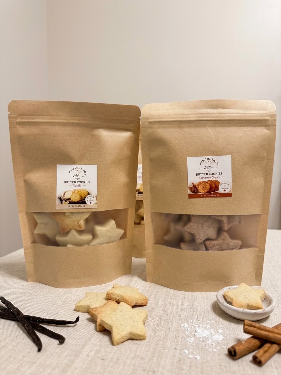 Biscoito Amanteigado (LITTLE BITE BRAZIL)