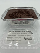 Bolo de cenoura Brasileiro Congelado -  Sophie's Sweets